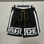 Rhude Side Stripe Big Logo Nylon Shorts