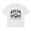 Rhude USA Sailing Nautical Crest Oversized Short Sleeve T‑Shirt