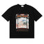 Rhude Hotel Rhude Mediterranean Scenic Print Black Oversized T‑Shirt