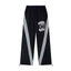 Mixed Emotion Side‑Stripe Logo Track Pants