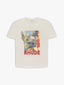 Rhude Angel Scenic Vintage Poster Oversized T‑Shirt Off‑White