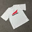 1. Rhude Men Chest Red Arrow Graphic Boxy Fit Streetwear Tee