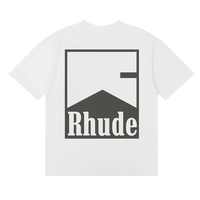 **Rhude** Men Large Back Graphic Boxy Fit Streetwear Tee Hover Image