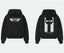 RHUDE Racing R Logo Pullover Hoodie Black