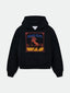 RHUDE Rodeo Horse Cowboy Graphic Hoodie Black