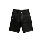 Mixed Emotion Black Denim Shorts – Gothic Emotion Label