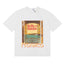 Rhude Hotel Di Rhude Monaco Window View Vintage White Oversized T‑Shirt
