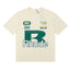 RHUDE Retro Motorsport Patch‑Style Print Boxy Fit T‑Shirt
