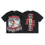 Mixed Emotion Black Tee – Studded Emotion Archer Print