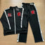 Mixed Emotion Embroidered Logo Zip‑Up Tracksuit Set