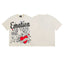 Mixed Emotion Cream Tee – Cupid Line Art Emotion Print