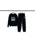 Broken Planet I Love BP Earth Graphic Zip‑Up Tracksuit Set (3 Colors)