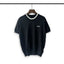 Rhude Contrast Collar Trim Knit Short Sleeve Oversized T‑Shirt