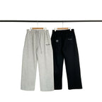 Broken Planet Minimal Script Wide Leg Sweatpants - 2 Colors Available