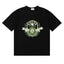 Rhude Laurel Crest Badge Graphic Oversized Tee Black