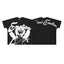 Mixed Emotion Black Tee – Worn Cupid Emotion Print